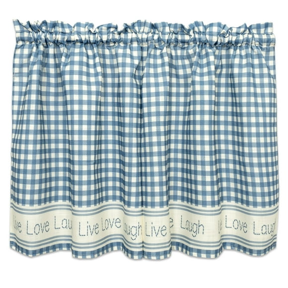 58 x 24 58 x 24 Lorraine Home Fashions 00734-24-00220 LORRAINE HOME FASHIONS Jackson 58 x 24-inch Tier Curtain Pair Navy Home 58 x 24 58 x 24 Lorraine Home Fashions 00734-24-00220 LORRAINE HOME FASHIONS Jackson 58 x 24-inch Tier Curtain Pair Navy Home